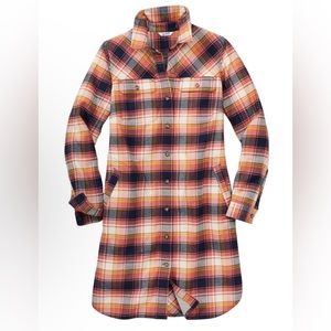 Duluth Trading Company Women’s flannel duster